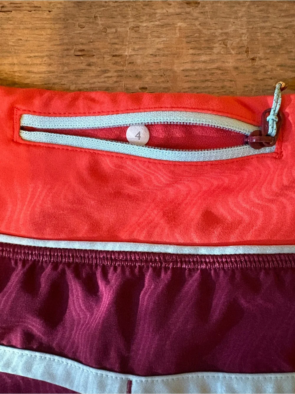 Lululemon Run: Speed Short - dashing purple/alarming/tranquil blue
